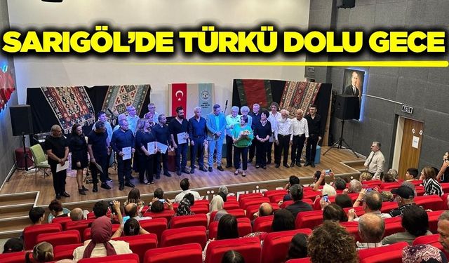 Hayat Boyu Öğrenme Haftası’nda Sarıgöl’de türk halk müziği rüzgârı