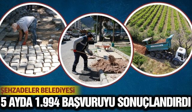 Şehzadeler’de vatandaş taleplerinin yüzde 81’i çözüme kavuştu