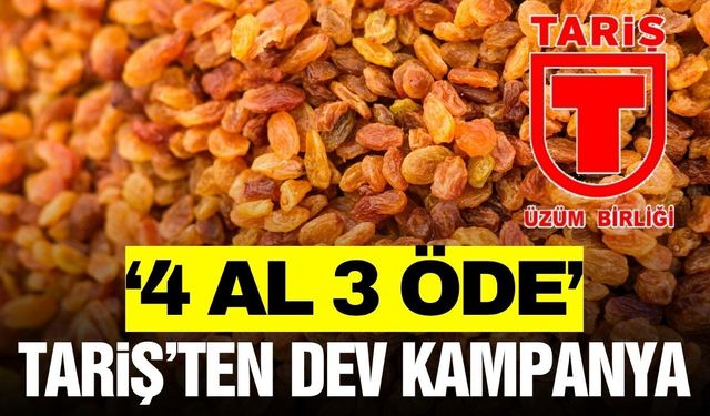 TARİŞ'ten Aşure Ayına Özel '4 Al 3 Öde' Kampanyası