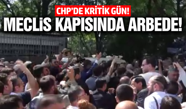 TBMM'de grup toplantısı gerginliği!