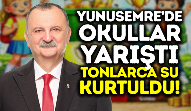Yunusemre’de Çevreci Yarışmanın Ödülleri Sahiplerini Buldu: 1 Tonu Aşkın Atık Yağ Geri Dönüşüme Kazandırıldı!