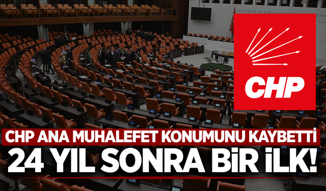 24 yıl sonra bir ilk: Meclis'te sandalye dağılımı değişti!