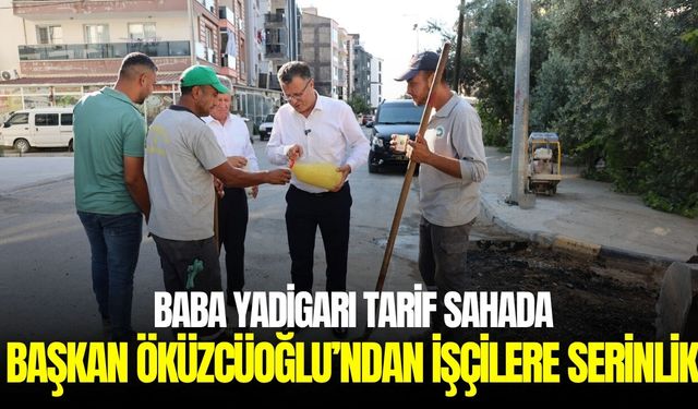 Başkan Öküzcüoğlu'ndan işçilere jest