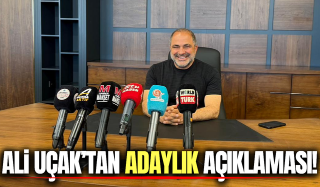 Ali Uçak'tan "Aday Olacak Mısınız?" sorusuna yanıt!