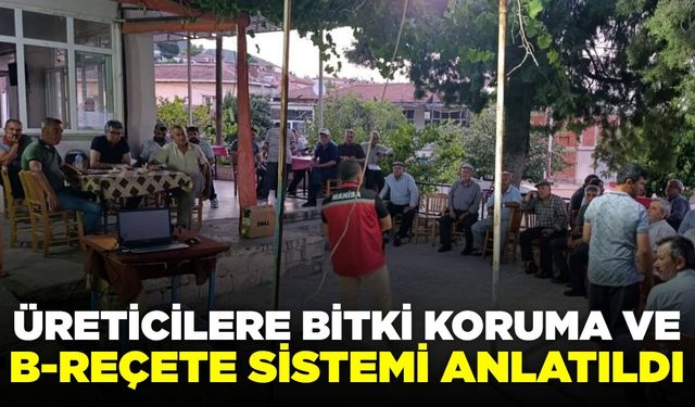 Manisa'da "B-Reçete Sistemi" anlatıldı