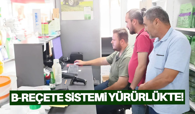 Manisa'da tarımda 'B Reçete Sistemi' dönemi başladı