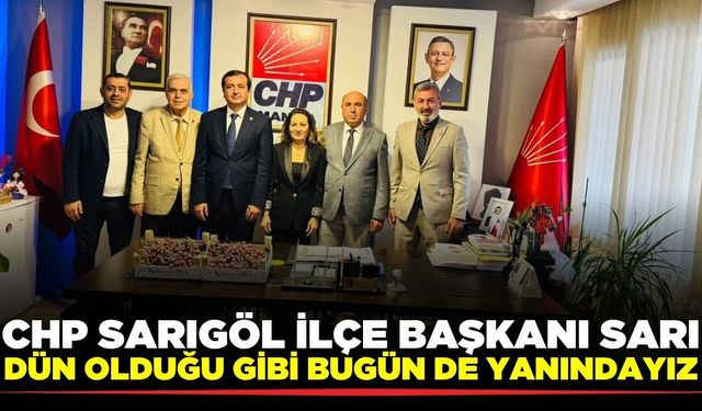 Başkan Nuri Sarı’dan destek mesajı!