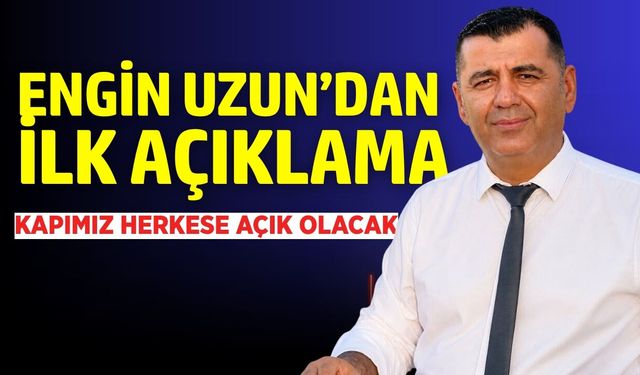 CHP'nin yeni Manisa İl Başkanı Uzun'dan ilk açıklama!