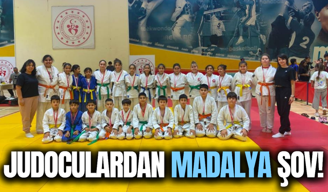 Salihlili judocular Manisa'da madalyalara ambargo koydu