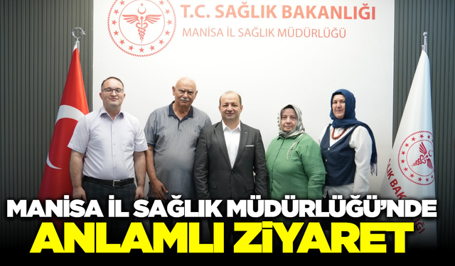 Kulalı Hayırsever Rasim Karaarslan’dan İl Sağlık Müdürlüğü’ne Ziyaret