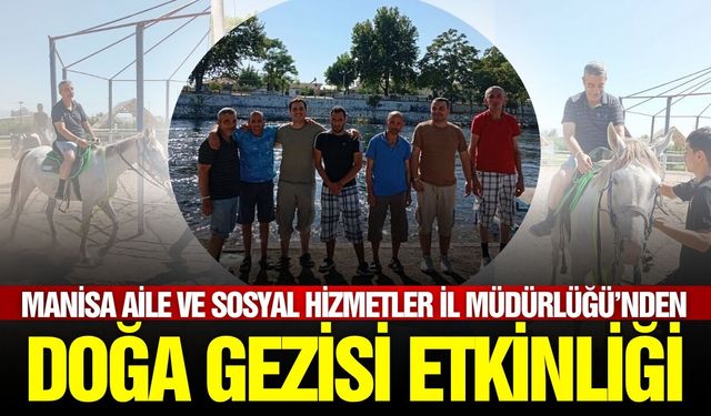 Manisa'da doğa ve hayvan sevgisi buluşması