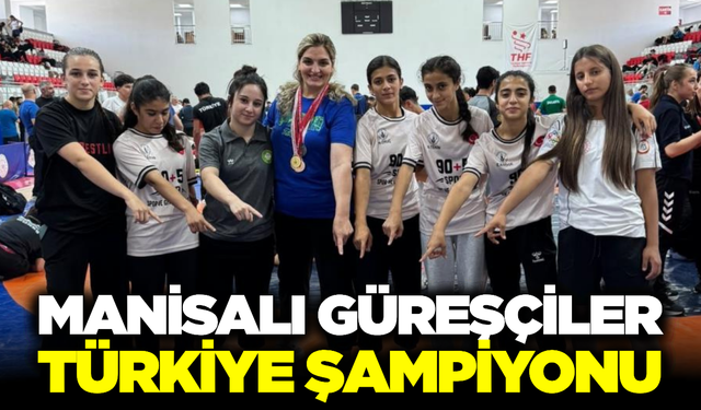 Manisa, ANALİG Kadınlar Serbest Güreş Türkiye Şampiyonu Oldu