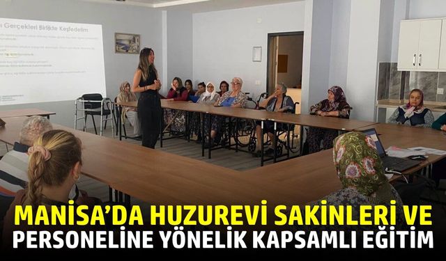 Manisa'da personele sağlık okuryazarlığı eğitimi