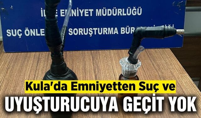 Manisa'da 18 Kişiye Adli İşlem, 1 Hükümlü Cezaevine Gönderildi