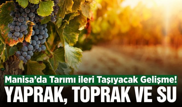 Manisa'da çiftçinin yüzünü güldürecek önemli hizmet!