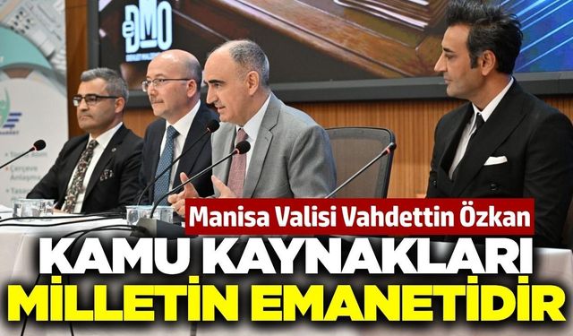 Manisa'da DMO'dan Kamu Alımlarına Yönelik Bilgilendirme Toplantısı