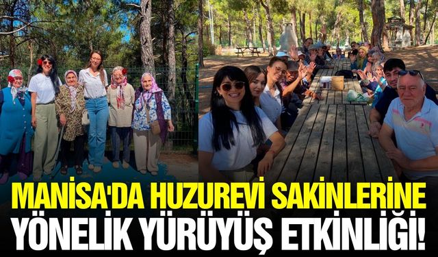 Huzurevi sakinleri Millet Bahçesi’nde bir araya geldi!