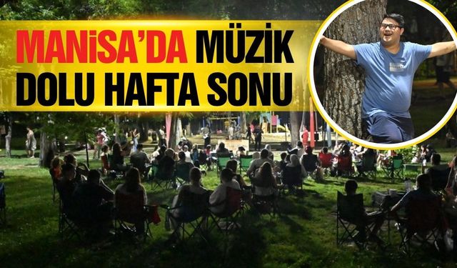 Manisa’da “Akustik Yaz Akşamları”na yoğun ilgi