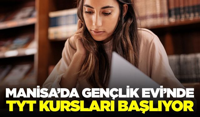 Manisa'da üniversite adaylarına eğitim desteği
