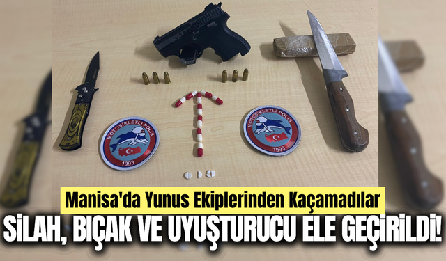 Manisa'da yunus ekiplerinin dikkatinden kaçamadı: 2 gözaltı!