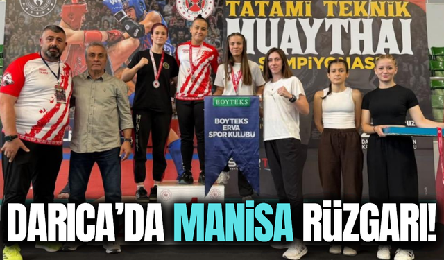 Manisalı muaythaicilerden Kocaeli’de büyük başarı!