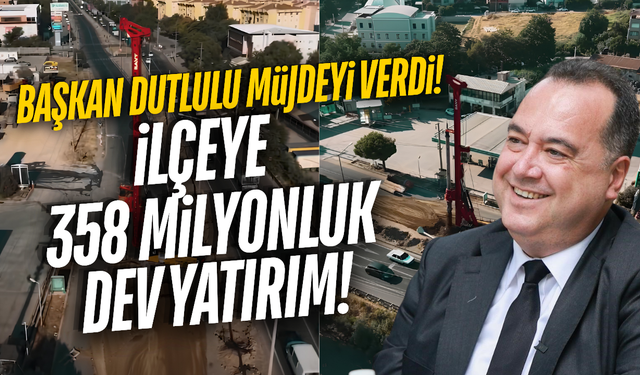 Manisa'da yıllardır beklenen dev projede geri sayım!