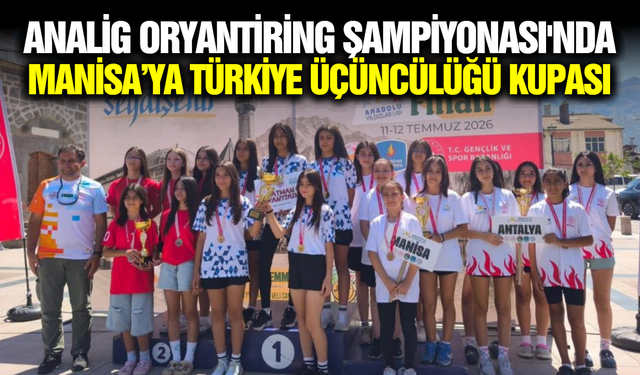 Manisa’nın Yıldızları Türkiye Kürsüsünde! Oryantiringde Büyük Başarı