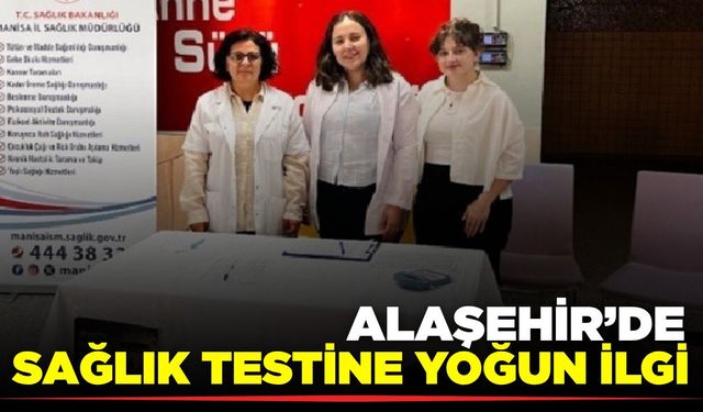 Alaşehir'de "Hareket Yaşını Öğren, Sağlıklı Yaşa"