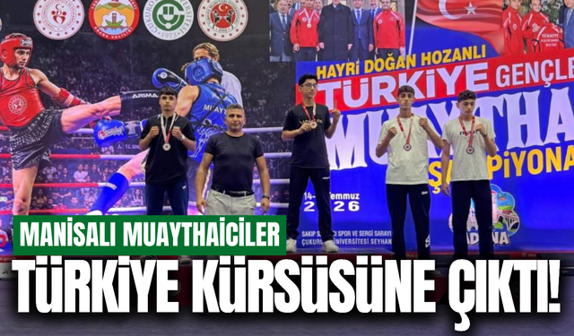 Muaythai’de Manisa rüzgarı: Adana’dan madalyalarla döndüler