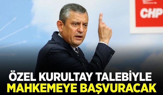 Özel ve ekibi olağanüstü kurultay talebiyle mahkemeye başvuracak