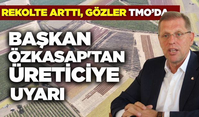 Sadık Özkasap, üzüm sezonuna ilişkin değerlendirmelerde bulundu
