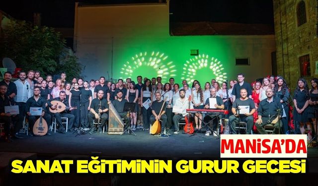 Manisa’da genç sanatçılardan unutulmaz performans