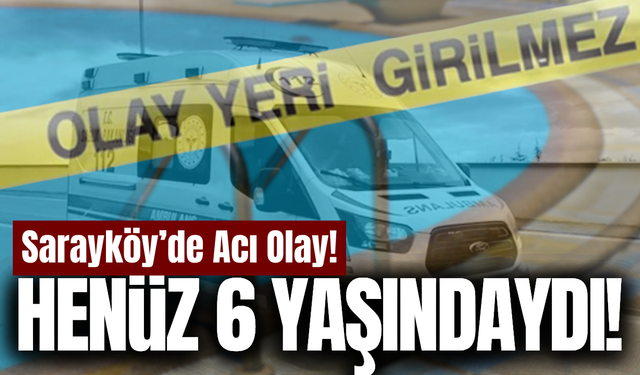 Sarayköy'de havuza düşen çocuk hayatını kaybetti!
