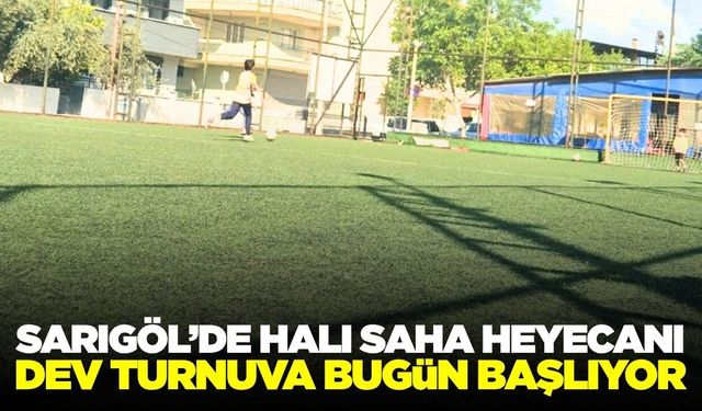 Sarıgöl Gençlerbirliği halı saha turnuvası başlıyor!