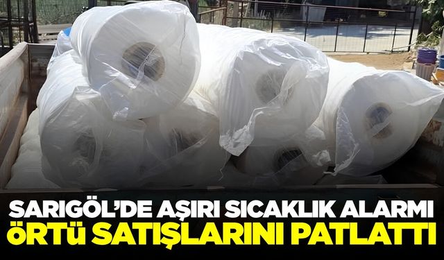 Sarıgöl'de Ovası'nda aşırı sıcak alarmı! Güneş yanığına örtülü önlem