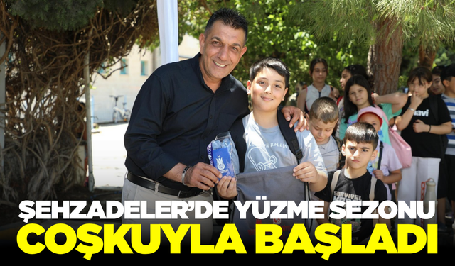 Şehzadeler Belediyesi Yaz Spor Okulları Yüzme Kursu İle Başladı