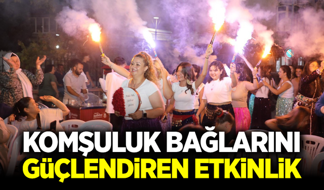 Şehzadeler'de Gelenek Yaşatılıyor: Dinçer Mahallesi'nde Şalvar Gecesi Coşkusu