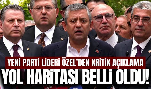 Özgür Özel'den 'Yeni Parti' sonrası ilk mesaj: "İktidara kadar yürüyelim"