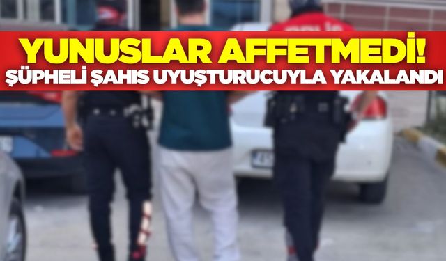 Manisa'da Yunus ekiplerinden kaçamadı: Üzerinden uyuşturucu çıktı
