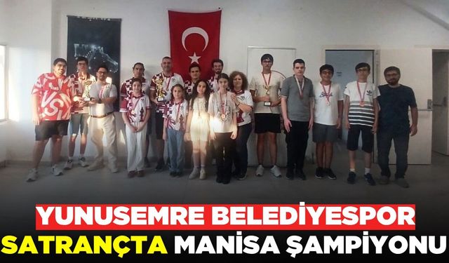 Yunusemre Belediyespor Manisa Şampiyonu oldu