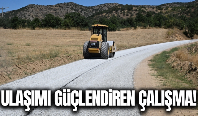 Büyükşehir'den Demirci'ye asfalt hamlesi!