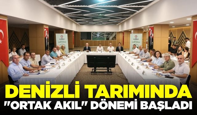 Tarım Masası, sektörün bileşenlerini tek çatı altında topladı