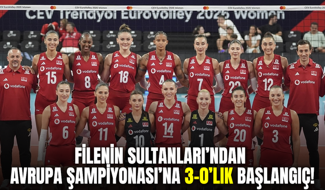 Filenin Sultanları Avrupa Şampiyonası’na fırtına gibi başladı!