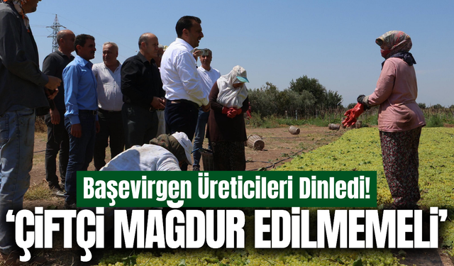 Bekir Başevirgen'den Ahmetli'de üreticilerle buluştu!