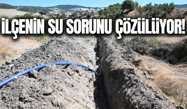İlçenin kronik altyapı sorunu çözülüyor!