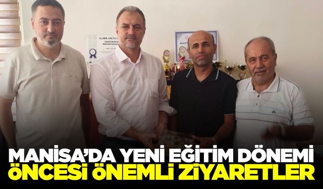 İlim Yayma Cemiyeti Manisa Şubesinden Eğitim Dönemi Öncesi Ziyaretler