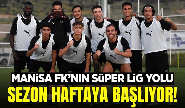 Manisa FK'da ilk 8 haftalık maç takvimi belli oldu