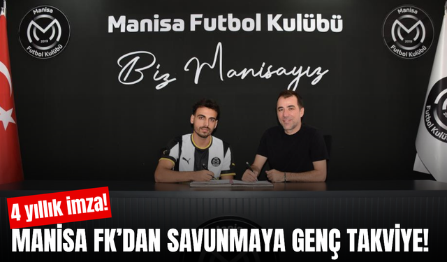 Osman Kaynak, 4 yıllığına Manisa FK’da!