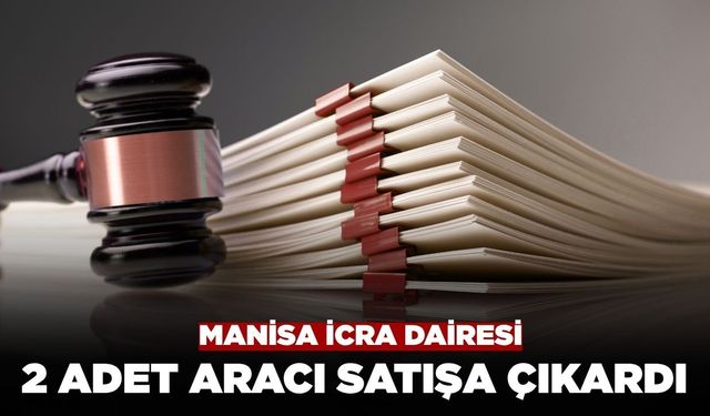 Manisa İcra Dairesi BMW ve Ford Marka 2 aracı satışa çıkardı
