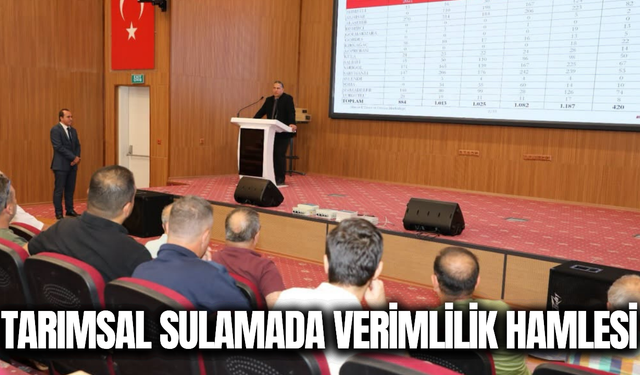 Manisa’da tarımsal sulama projeleri masaya yatırıldı